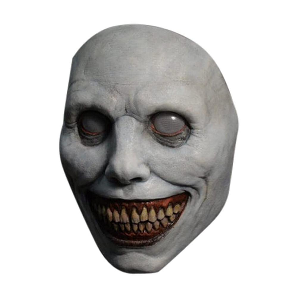 Creepy Halloween Mask Smiling Demons Evil Cosplay Scary Halloween Costume Party Props The Evil Cosplay Props Grinning Devil